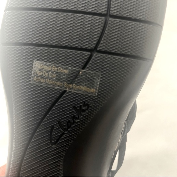 Clarks Bendables Women’s Size 10M Black Maryjane Loafers Cushioned Comfort NWOT - Picture 8 of 9